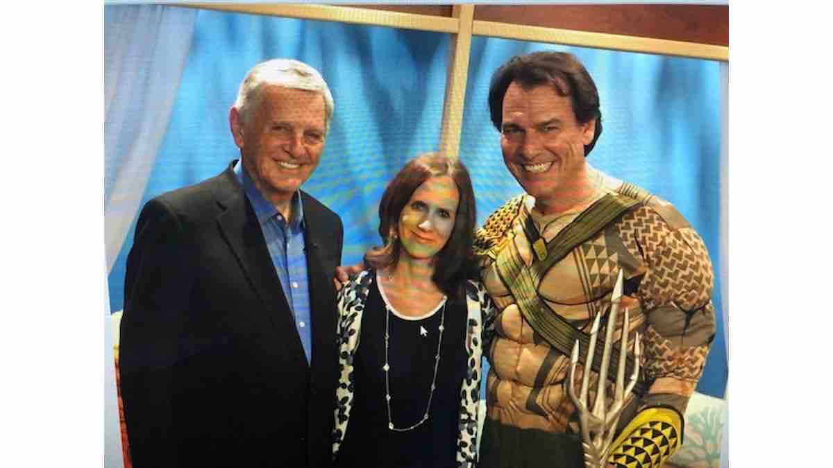 With Tampa Anchor Icon John Wilson and PR Expert, Son Paul Wilson at CBS Tampa