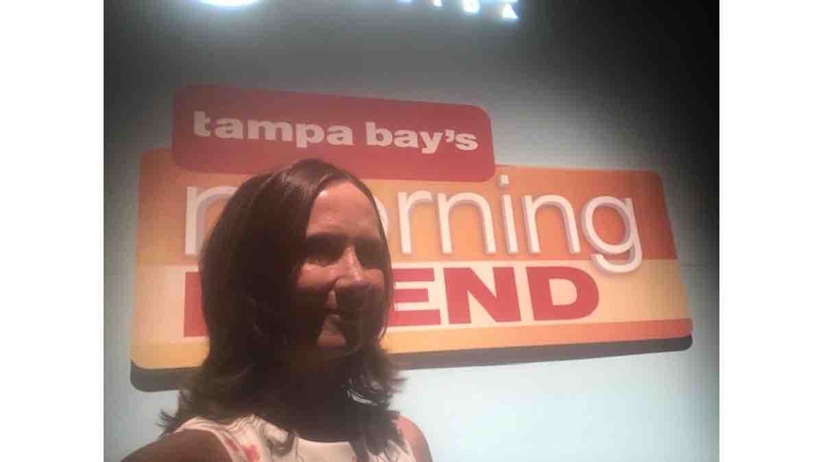 Guest TV Appearance at Morning Blend Show in Tampa