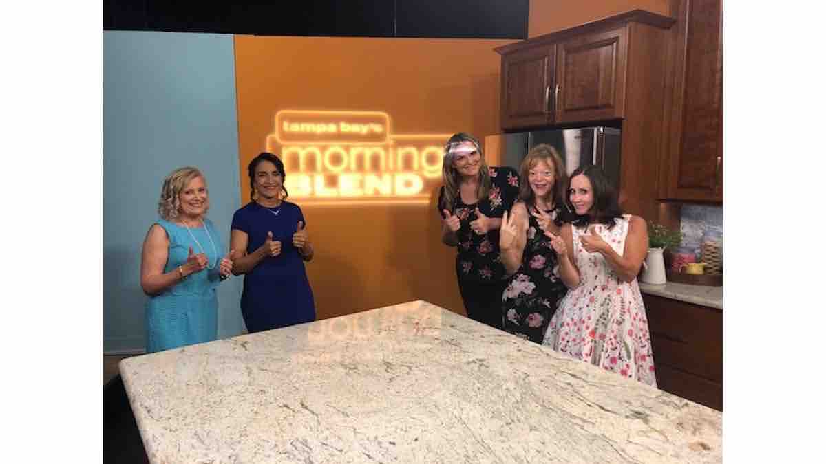 Guest TV Appearance at Morning Blend Show in Tampa