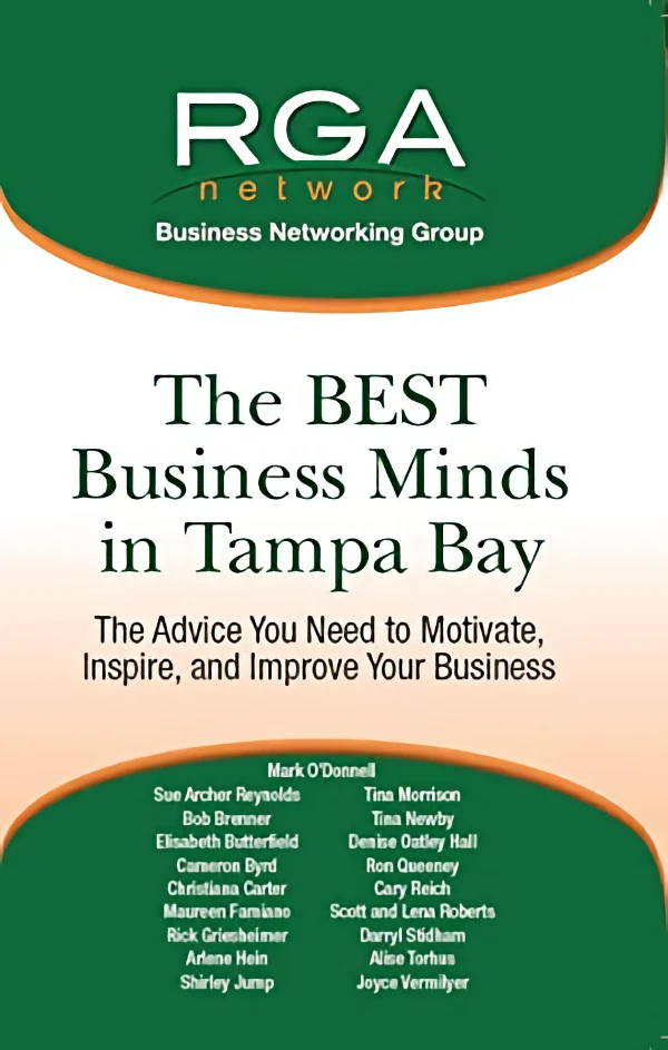 Books - #1 National Best Seller - The BEST Business Minds of Tampa Bay - Available on Amazon 03082022